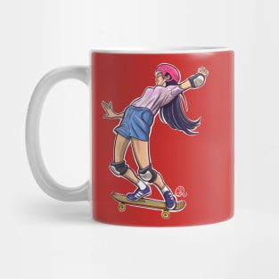 Skate Girl Imbalance Mug